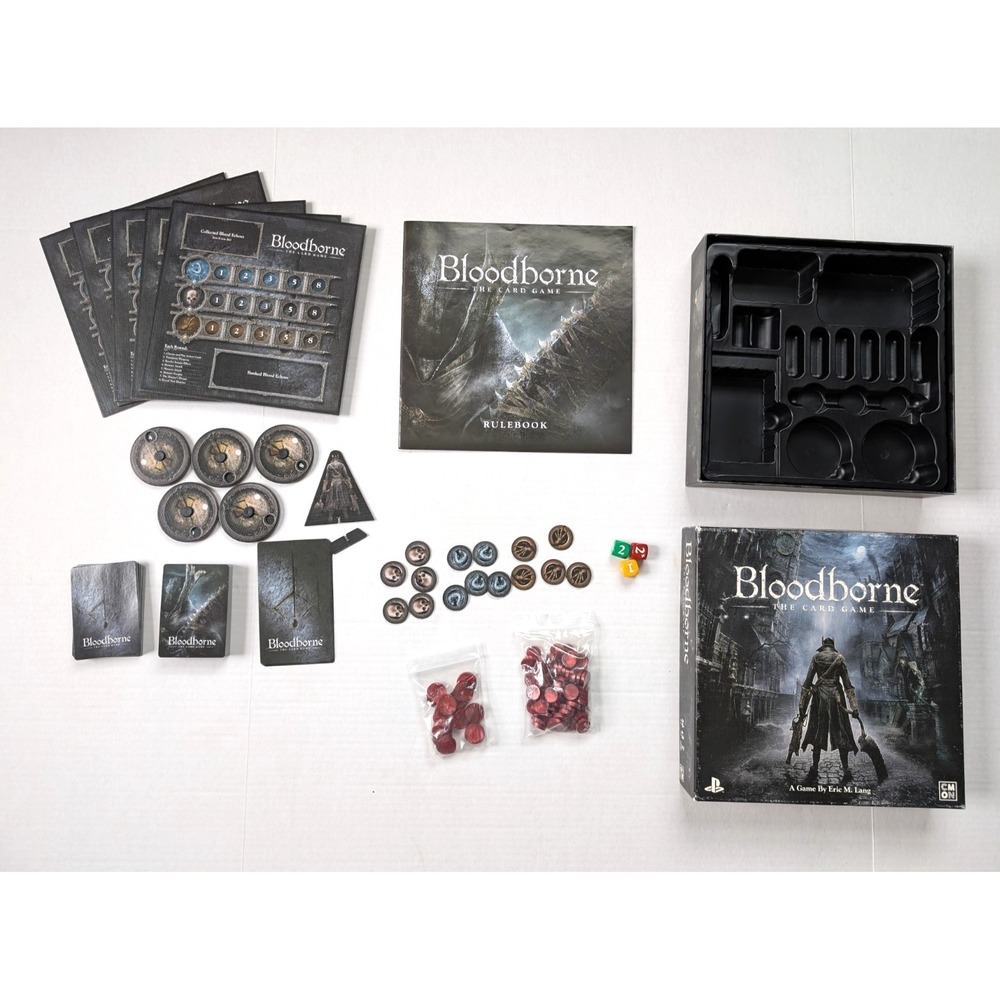 Bloodbourne the Card Game 100% Complete 2016 Cmon Productions